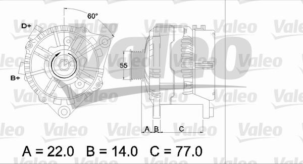 Valeo 436685 - Laturi inparts.fi