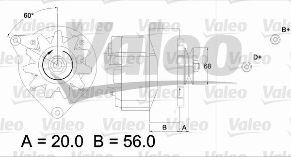 Valeo 436629 - Laturi inparts.fi