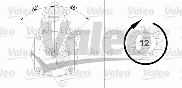 Valeo 436095 - Käynnistinmoottori inparts.fi