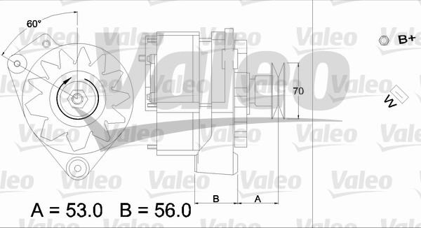 Valeo 436191 - Laturi inparts.fi