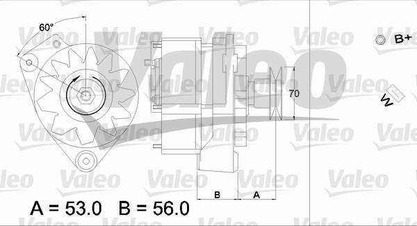 Valeo 436192 - Laturi inparts.fi