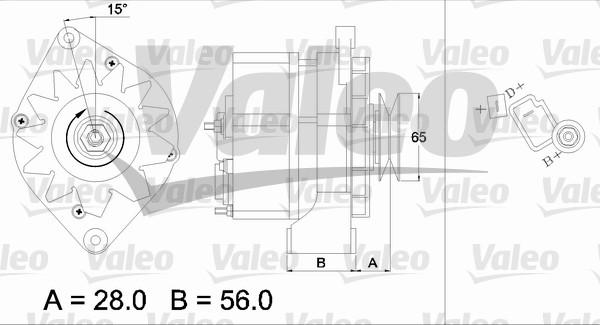 Valeo 436148 - Laturi inparts.fi