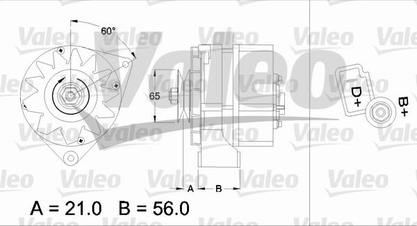 Valeo 436153 - Laturi inparts.fi