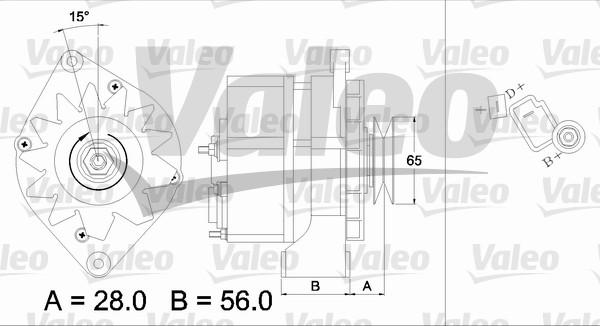 Valeo 436160 - Laturi inparts.fi