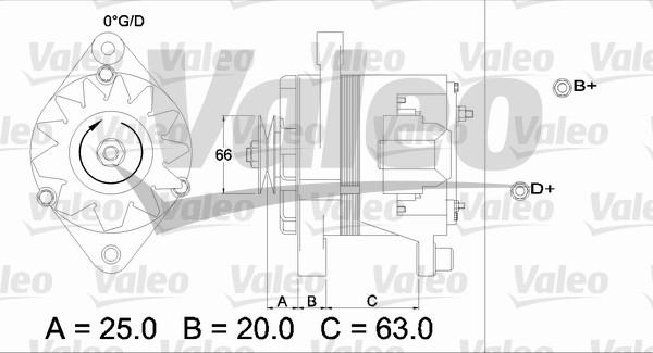 Valeo 436111 - Laturi inparts.fi