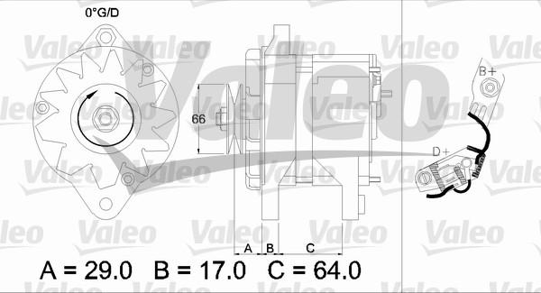 Valeo 436112 - Laturi inparts.fi