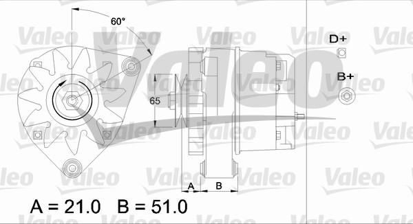 Valeo 436130 - Laturi inparts.fi