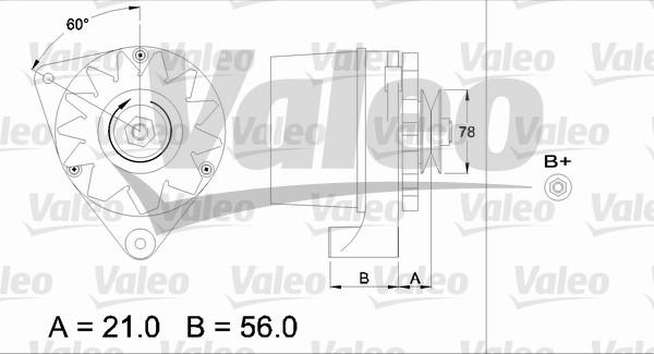 Valeo 436137 - Laturi inparts.fi