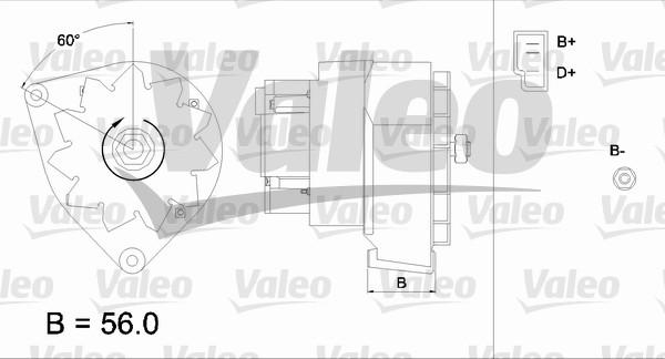 Valeo 436125 - Laturi inparts.fi