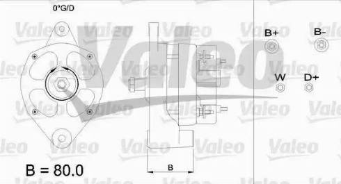 Valeo 436355 - Laturi inparts.fi