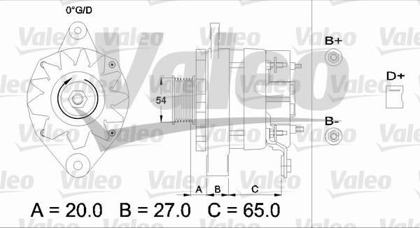 Valeo 436309 - Laturi inparts.fi