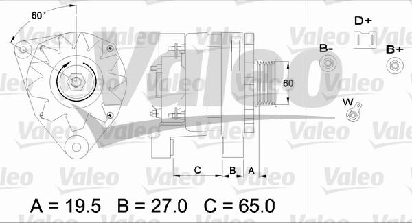 Valeo 436335 - Laturi inparts.fi