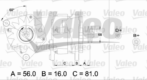 Valeo 436330 - Laturi inparts.fi