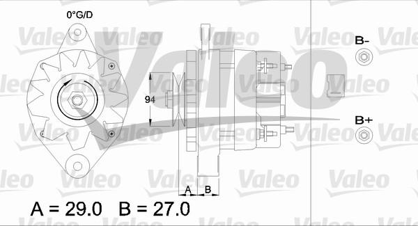 Valeo 436374 - Laturi inparts.fi