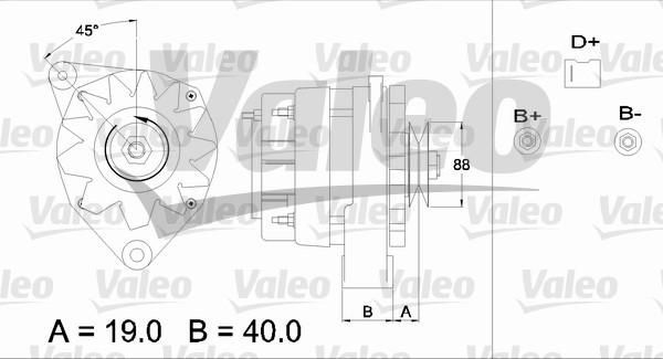 Valeo 436373 - Laturi inparts.fi