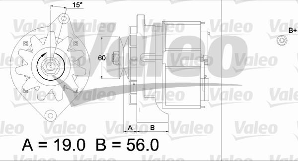 Valeo 436299 - Laturi inparts.fi