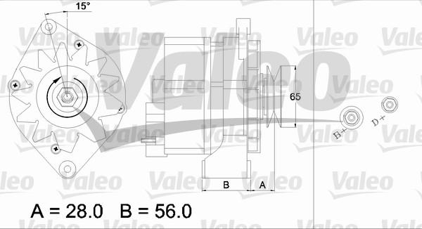 Valeo 436295 - Laturi inparts.fi