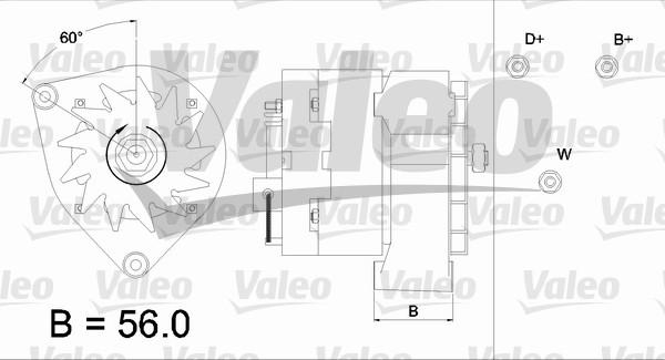 Valeo 436290 - Laturi inparts.fi