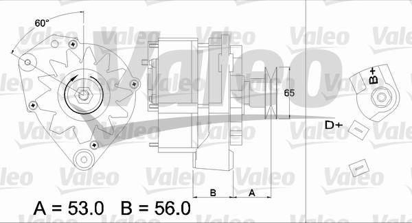 Valeo 436291 - Laturi inparts.fi