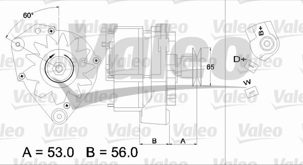 Valeo 436292 - Laturi inparts.fi