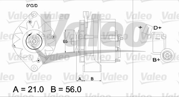 Valeo 436297 - Laturi inparts.fi