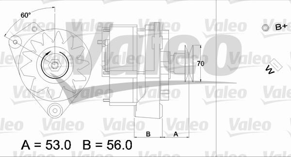 Valeo 436240 - Laturi inparts.fi