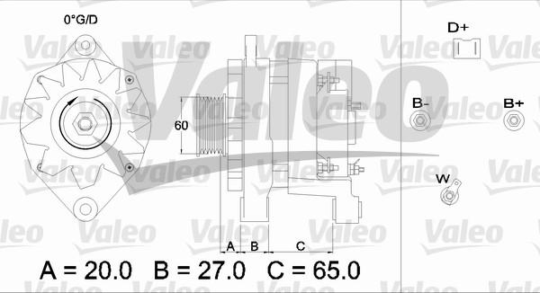 Valeo 436256 - Laturi inparts.fi