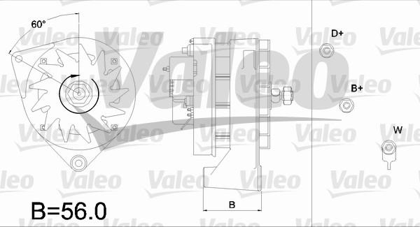 Valeo 436265 - Laturi inparts.fi