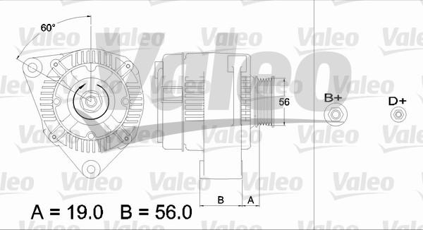 Valeo 436260 - Laturi inparts.fi