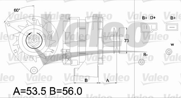 Valeo 436208 - Laturi inparts.fi