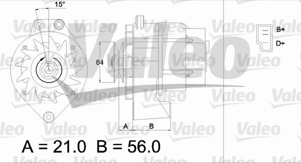 Valeo 436219 - Laturi inparts.fi