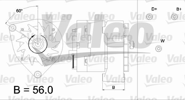 Valeo 436288 - Laturi inparts.fi