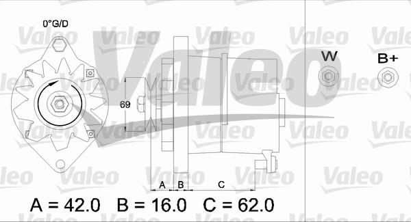 Valeo 436239 - Laturi inparts.fi