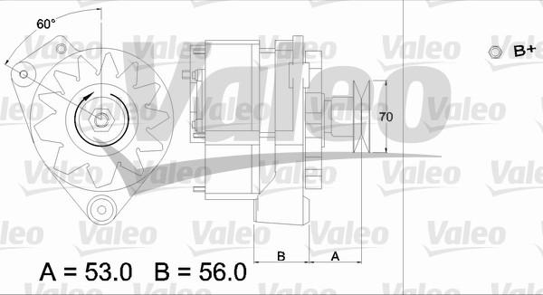 Valeo 436228 - Laturi inparts.fi