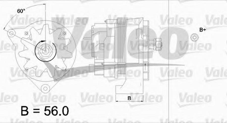 Valeo 436272 - Laturi inparts.fi