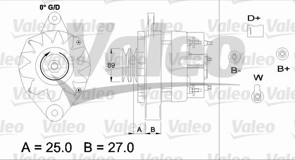 Valeo 436716 - Laturi inparts.fi