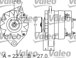 Valeo 436711 - Laturi inparts.fi