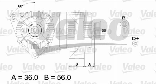 Valeo 436718 - Laturi inparts.fi