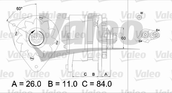 Valeo 436774 - Laturi inparts.fi