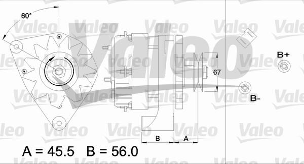 Valeo 433440 - Laturi inparts.fi