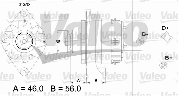 Valeo 433417 - Laturi inparts.fi