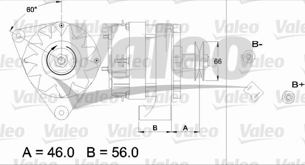 Valeo 433429 - Laturi inparts.fi