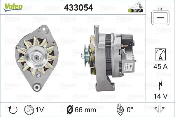 Valeo 433054 - Laturi inparts.fi