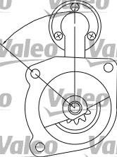 Valeo 433318 - Käynnistinmoottori inparts.fi