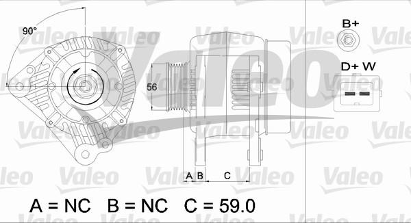 Valeo 437494 - Laturi inparts.fi