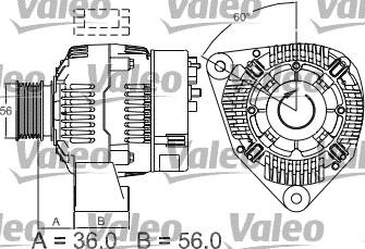 Valeo 437489 - Laturi inparts.fi