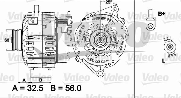 Valeo 437509 - Laturi inparts.fi