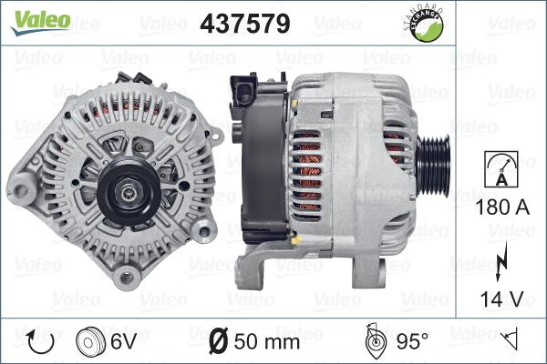 Valeo 437579 - Laturi inparts.fi