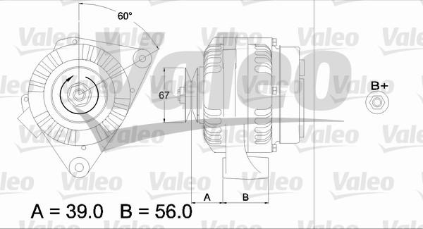 Valeo 437191 - Laturi inparts.fi