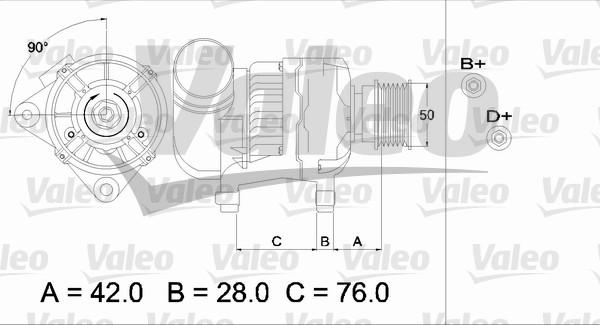 Valeo 437330 - Laturi inparts.fi